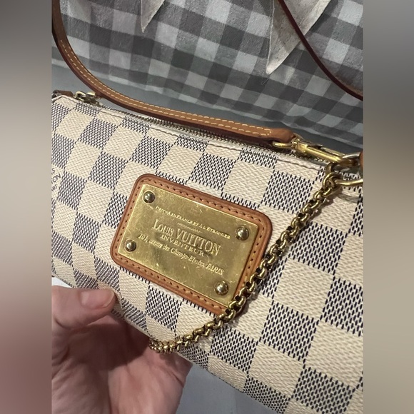 Louis Vuitton Eva clutch crossbody damier azur - Picture 4 of 16